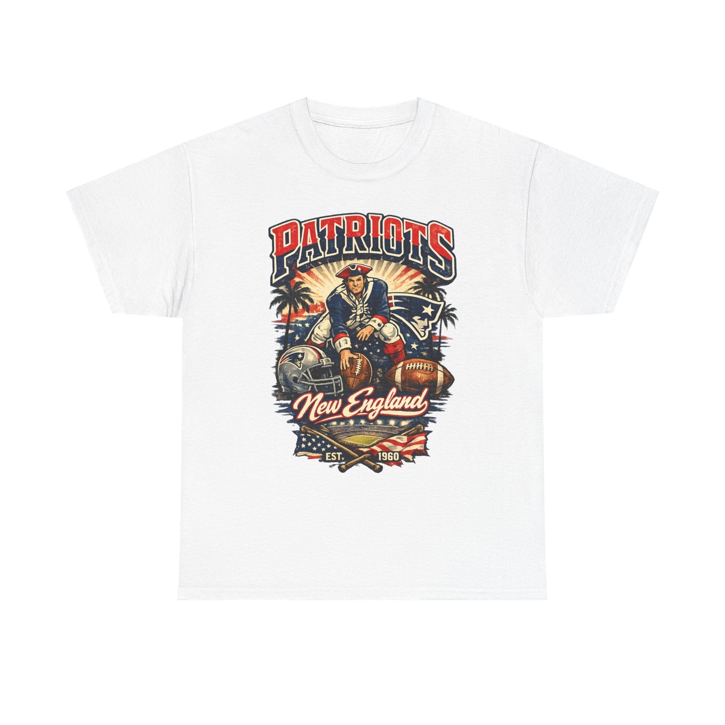 Patriots Vintage Graphic Tee