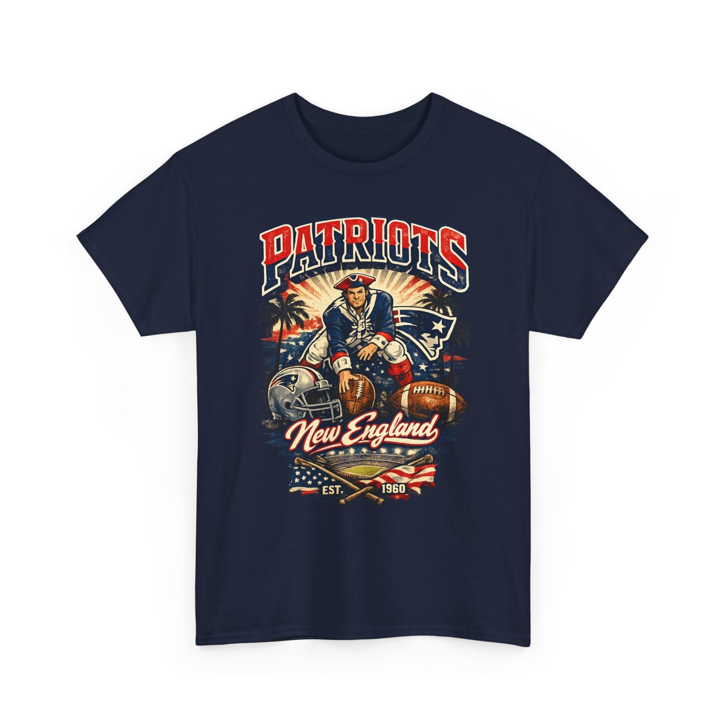 Patriots Vintage Graphic Tee