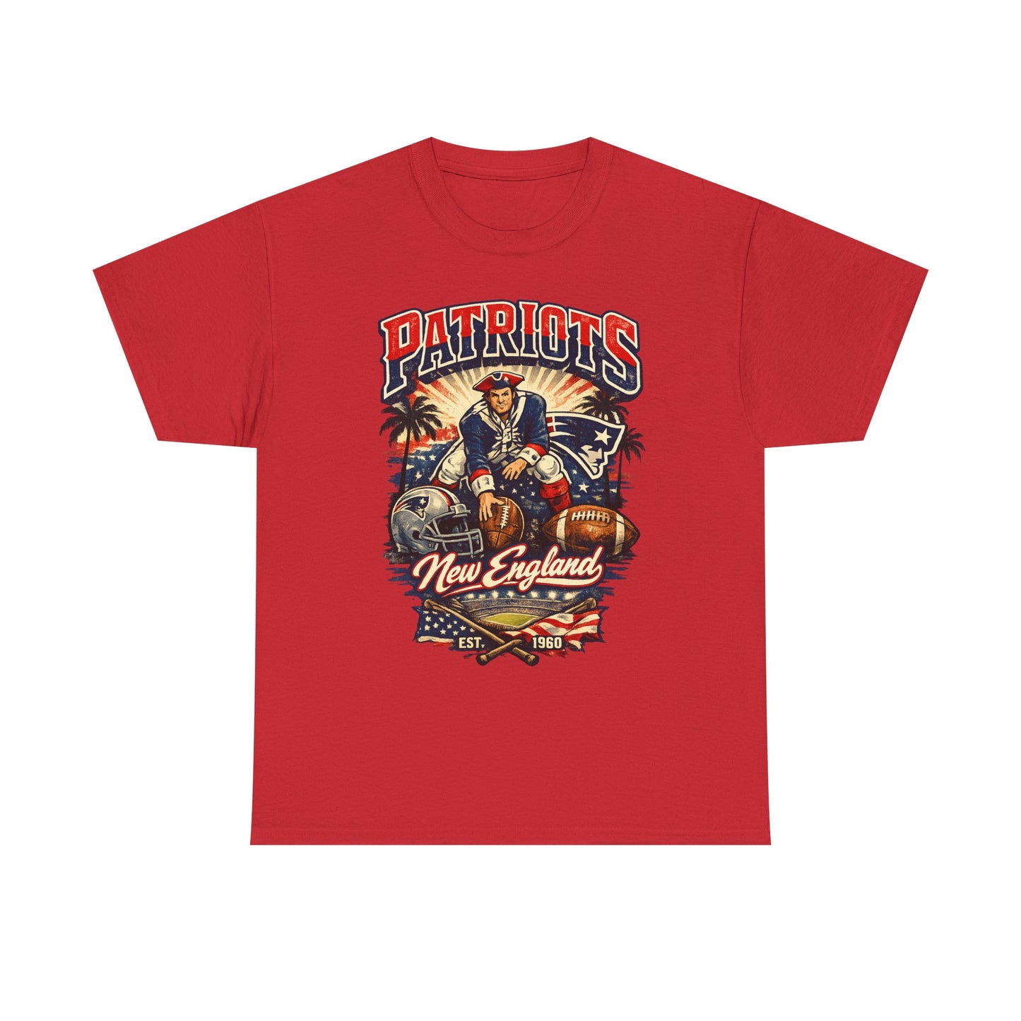 Patriots Vintage Graphic Tee